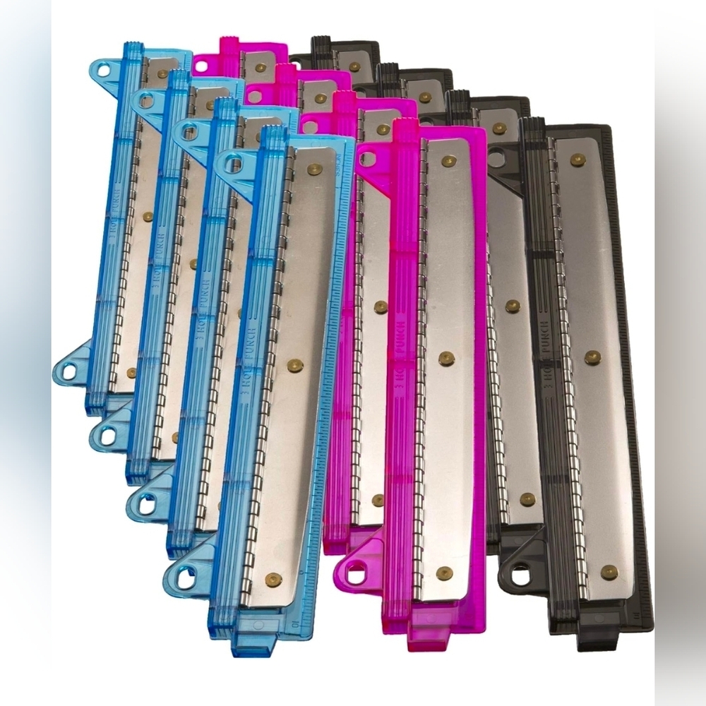 Officemate Ring Binder Hole Punch Lot Of 12